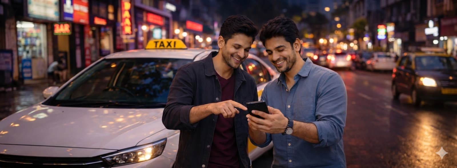 Friends' Review - see real reviews from your contacts who booked OneWay.Cab